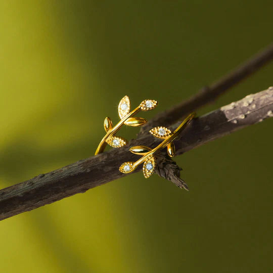 Leaf Ring - Gold/Silver