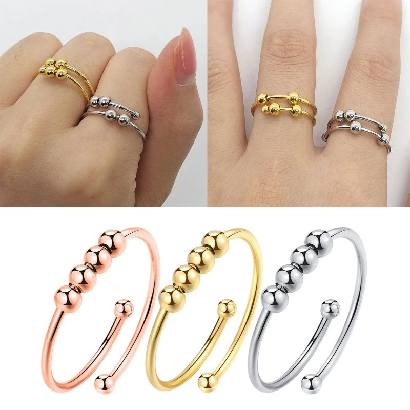 Fidget Beads Ring