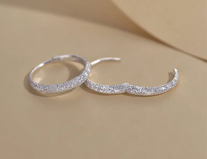 Sterling Silver Hoop Earrings