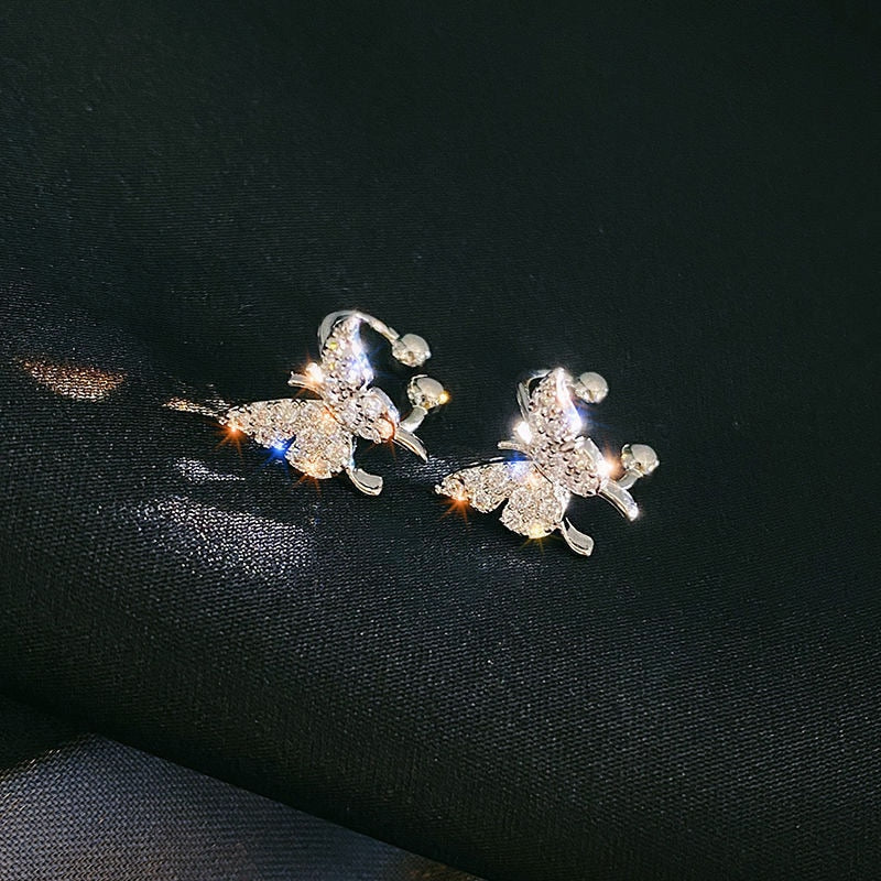 Butterfly Clip Earrings