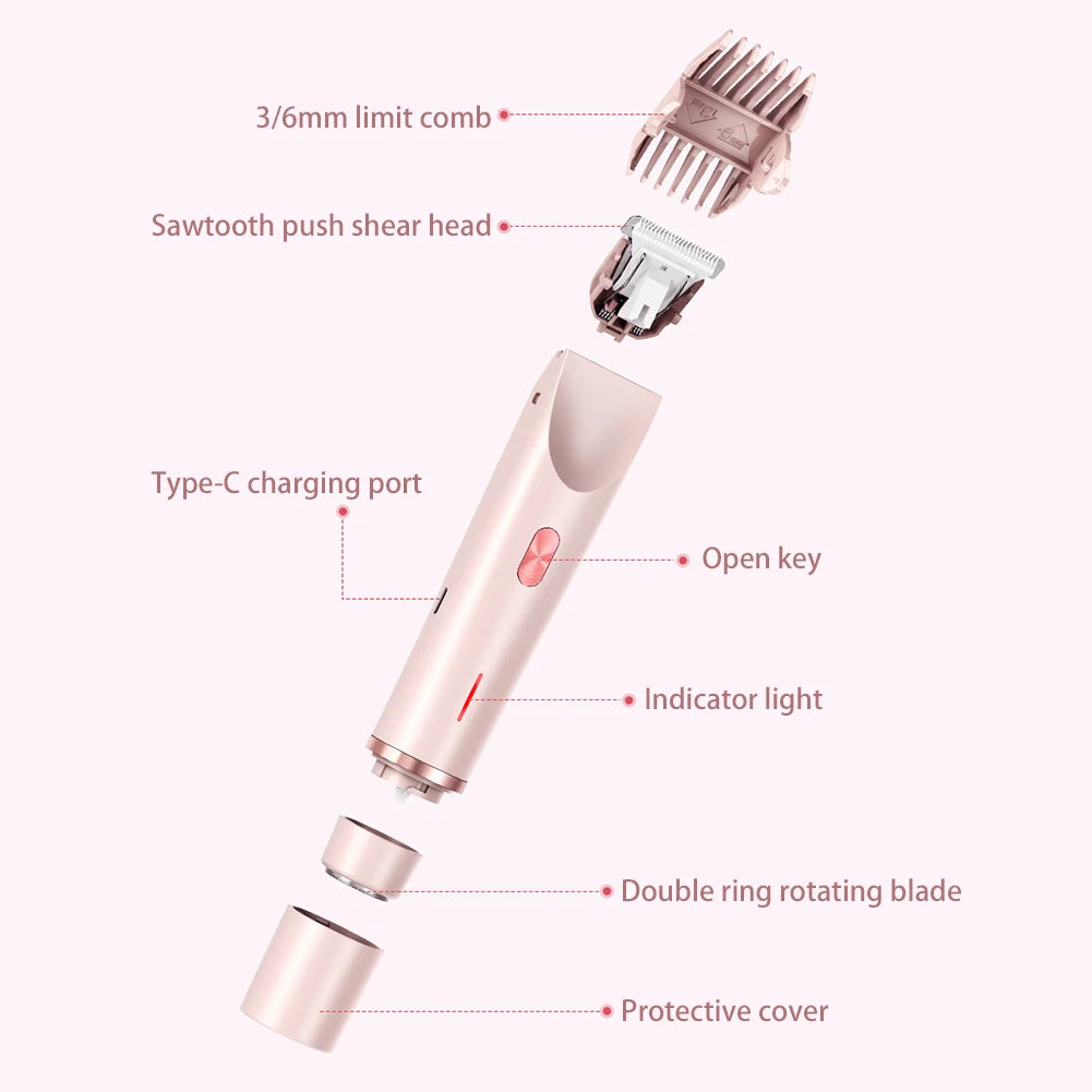 Dual Head Hair Trimmer Women