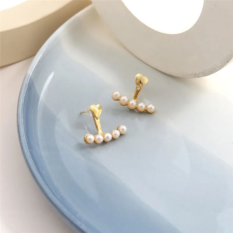 Sea pearl earrings