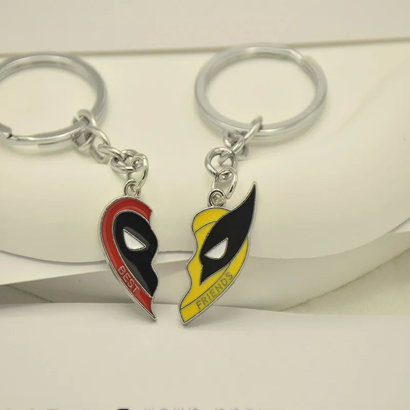 Best Friend Wolverine Deadpool Necklace