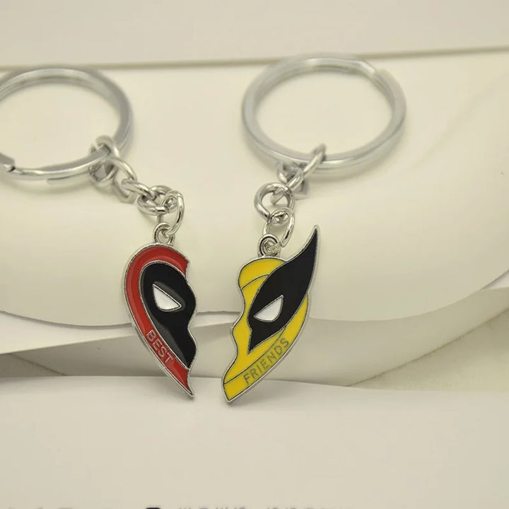 Best Friend Wolverine Deadpool Necklace