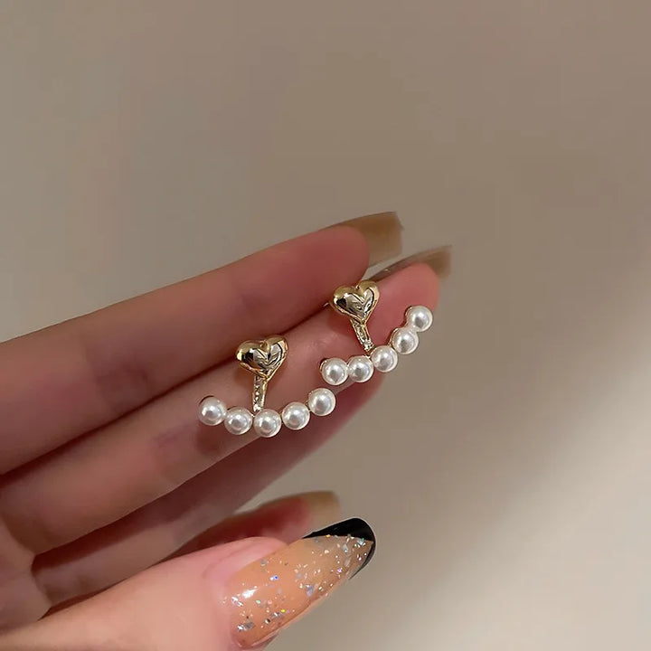 Sea pearl earrings