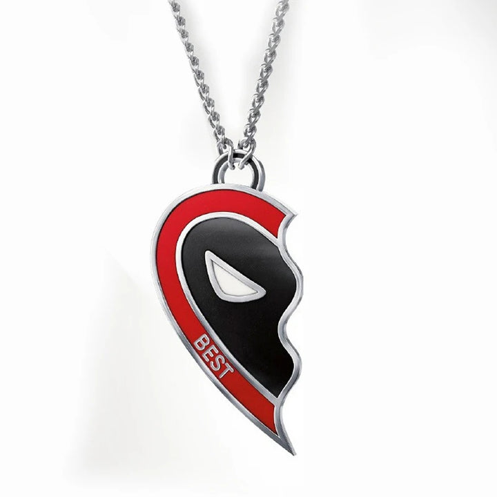 Best Friend Wolverine Deadpool Necklace