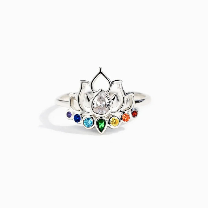 Lotus Flower Boho Ring