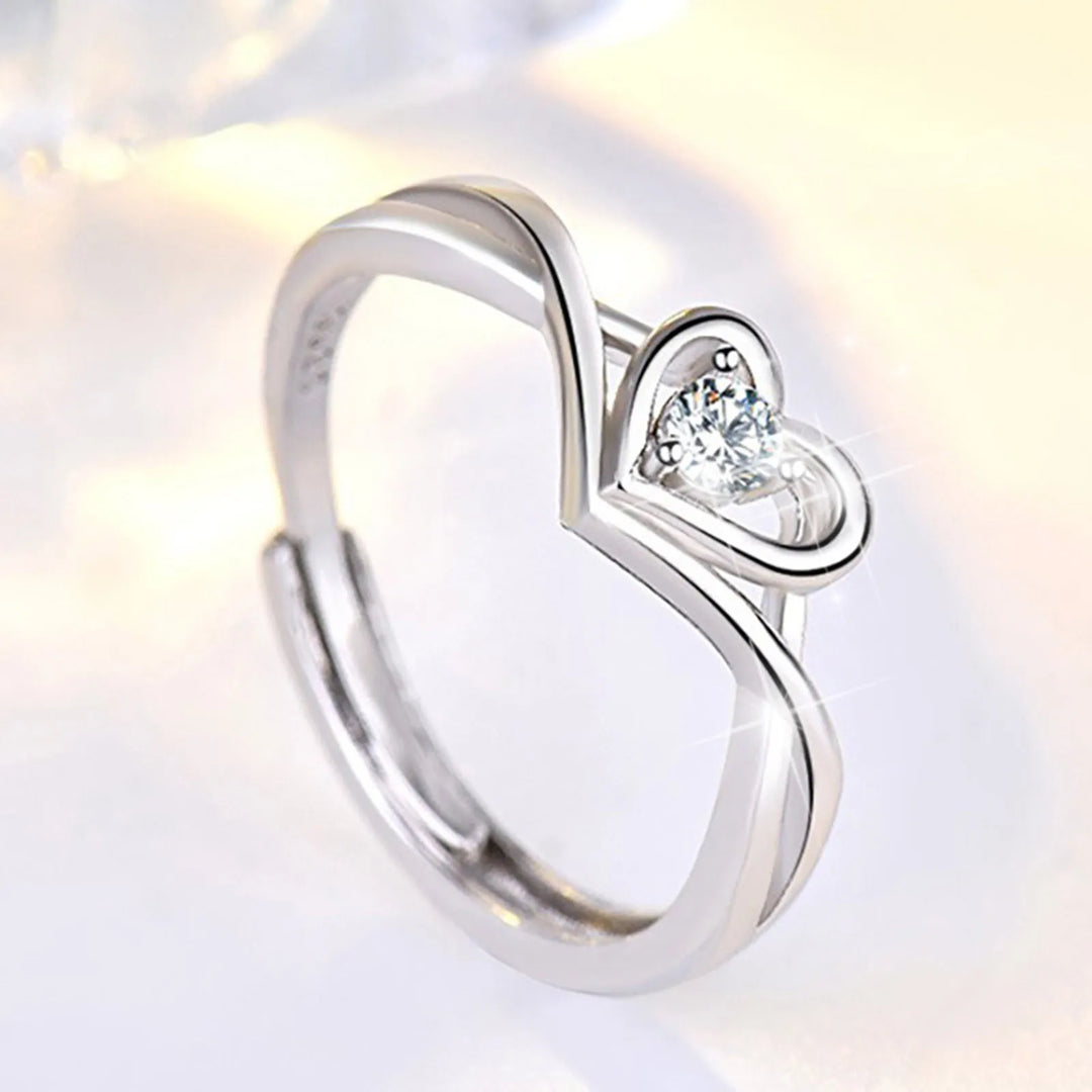 To My Daughter Heart Ring