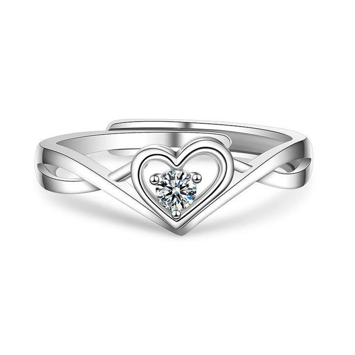 To My Daughter Heart Ring