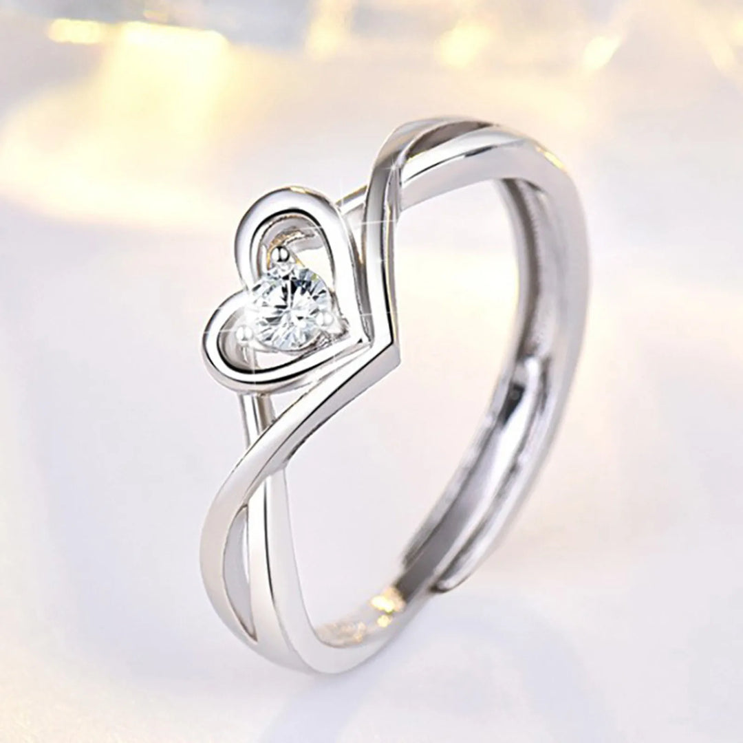 To My Daughter Heart Ring