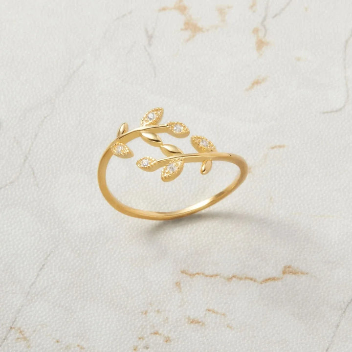 Leaf Ring - Gold/Silver