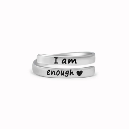 I Am Enough Ring